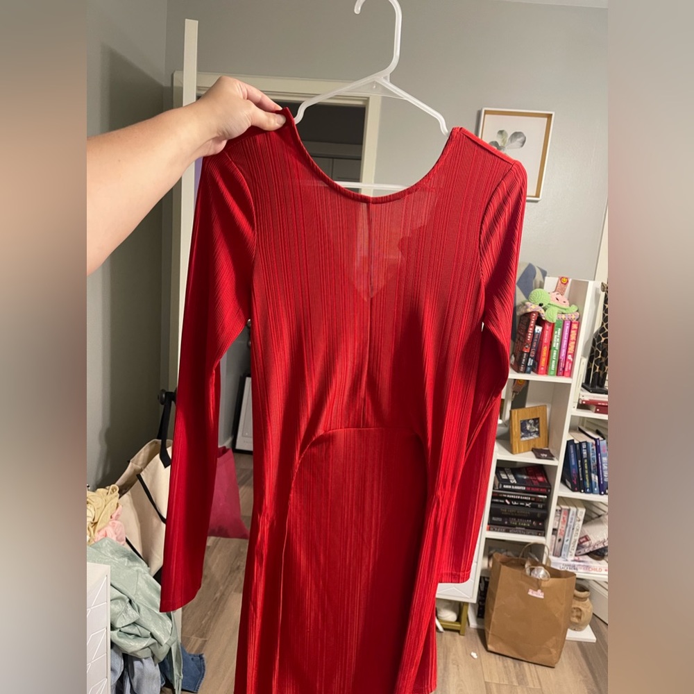 Short Minkpink red dress